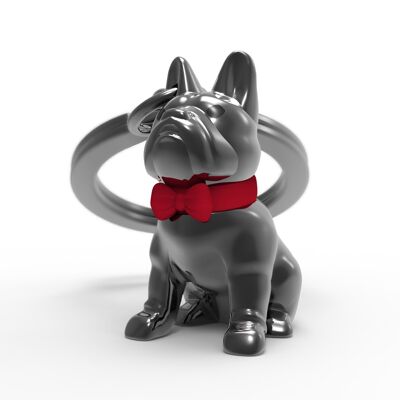 Bulldog key ring - METALMORPHOSE