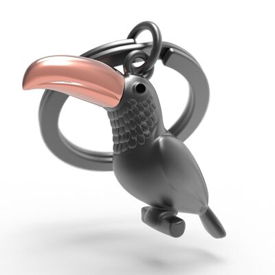 Toucan keyring - METALMORPHOSE