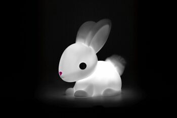 Veilleuse LED enfant Cotton le lapin (piles) - DHINK 2