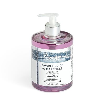 Lavendel-Marseille-Flüssigseife – 500 ml