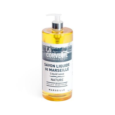 Savon liquide de Marseille Nature – 1L