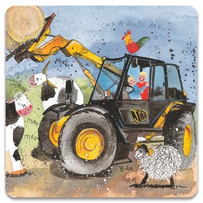 Farm Fun Fridge Magnet