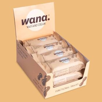 Waffand'Cream - Chocolat Gianduja fourré au beurre de cacahuète - boîte de 12 tablettes 3