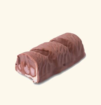 Waffand'Cream - Cacao et Noisette à la Crème Gianduia - Carton de 12 barres 2