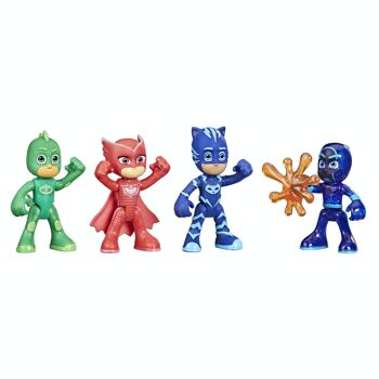 PJ MASKS - PYJAMASQUES PACK DE 4 FIGURINES MISSION 3