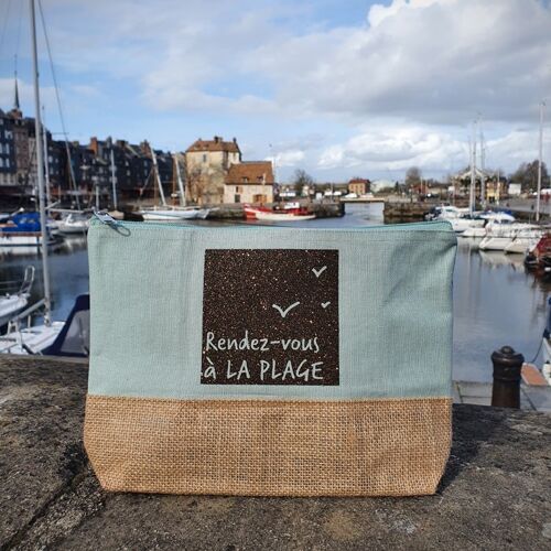 Trousse sauge "RENDEZ-VOUS À LA PLAGE" 🏖️