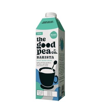 The Good Pea Milk - Barista (Lait non laitier à base de protéines de pois et de crème de noix de coco)