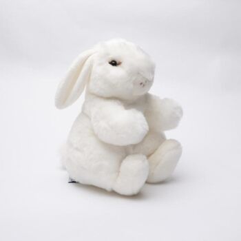 Mon lapin ernest - blanc - petit- 30 cm 1