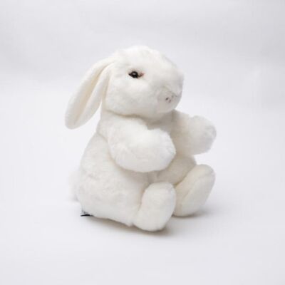 Mon lapin ernest - blanc - petit- 30 cm