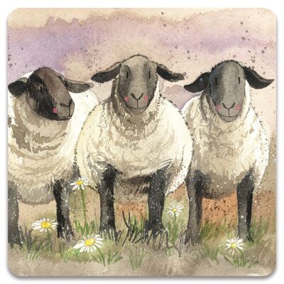 Suffolks Sheep Fridge Magnet