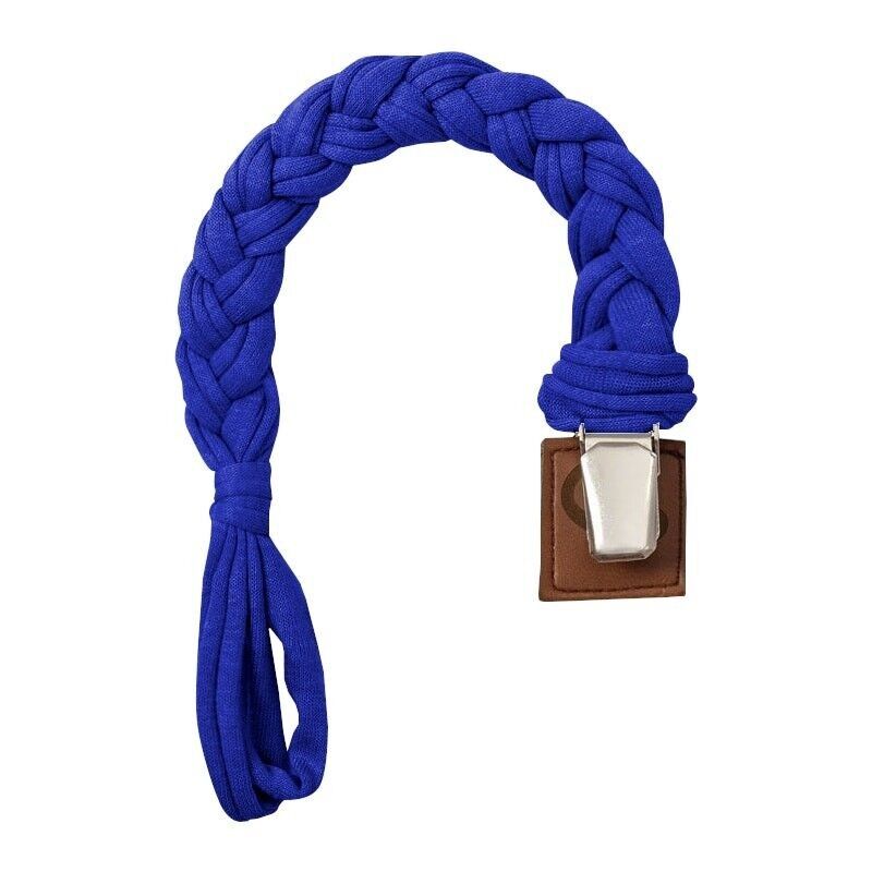 Porta ciuccio intrecciato ciuccio Deep Navy