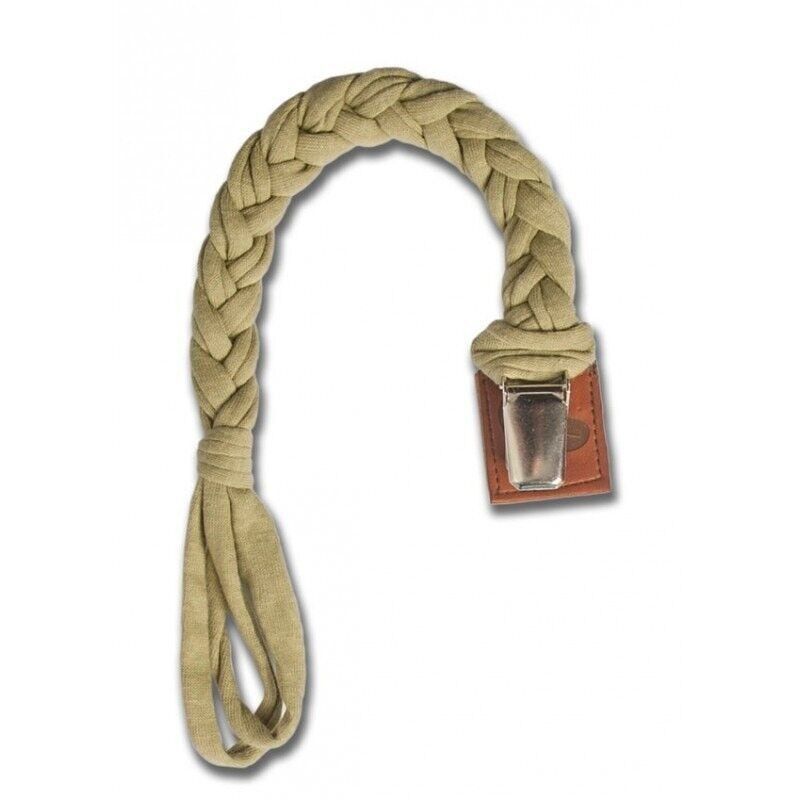 Portaciuccio ciuccio intrecciato Oliva