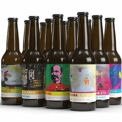 BDQ Beer Co. | Pack découverte (mixed carton 12 x 33cl) | bière