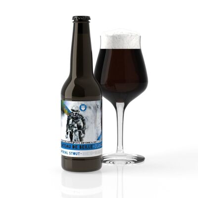 Compañía de cerveza BDQ | Meseta de Beille | Imperial Stout | 7,9% | cerveza 33cl