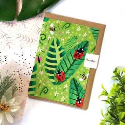 Insect Pattern Card