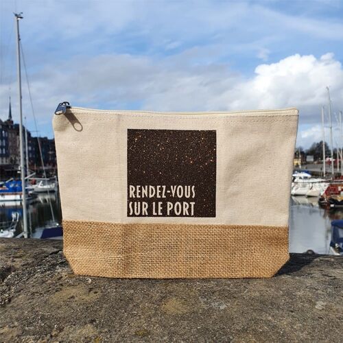 Trousse crème "RENDEZ-VOUS SUR LE PORT" ⚓