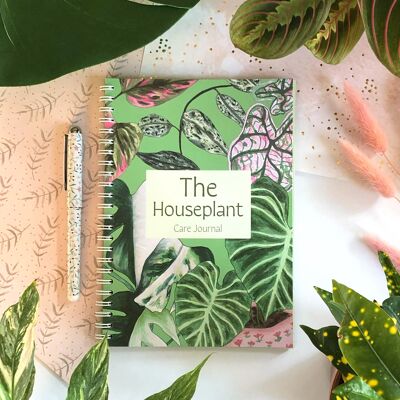 The Houseplant Care Journal Registro de la guía de plantas