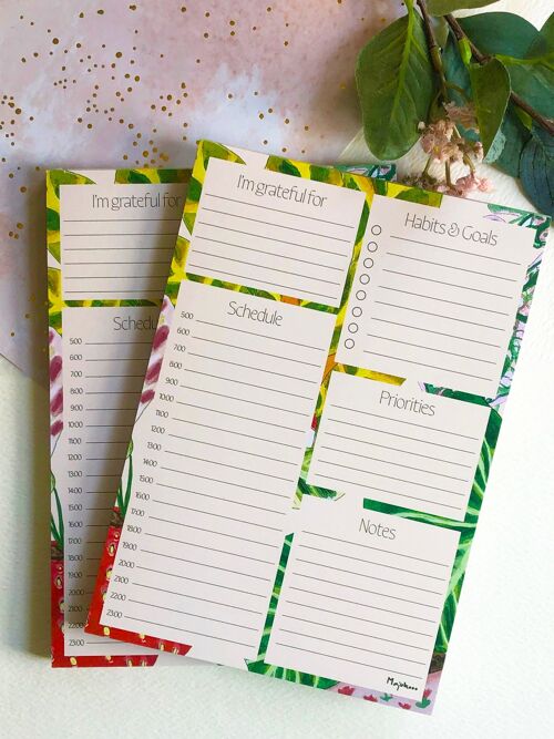 The Houseplant Daily Planner Notepad