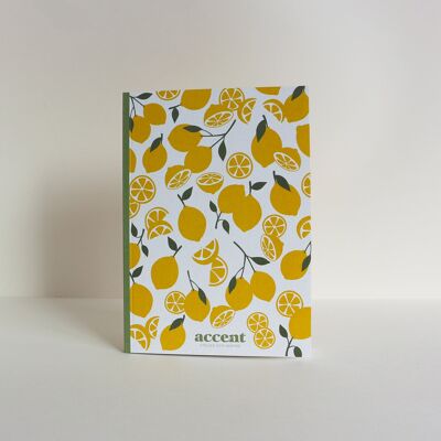 Notebook A5 Lemons