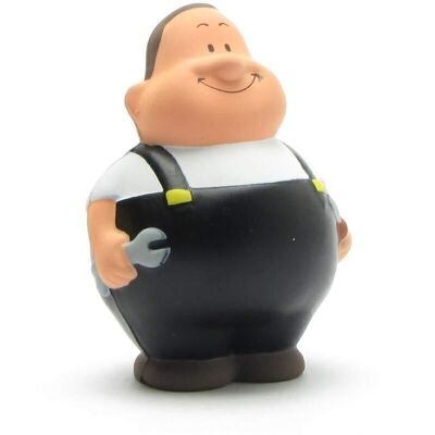 Mr. Bert - tournevis Bert (noir) - balle anti-stress - figurine écrasée