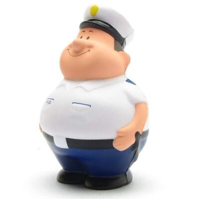 M. Bert - policier Bert - balle anti-stress - figurine écrasée