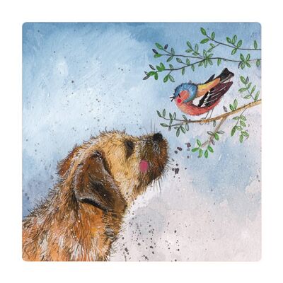 Oscar Border Terrier Dog Fridge Magnet