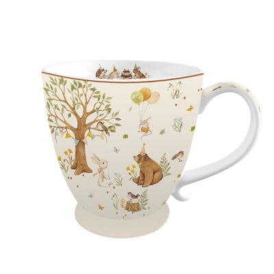 Taza de porcelana Forest Party 430 ml Isabelle Rose