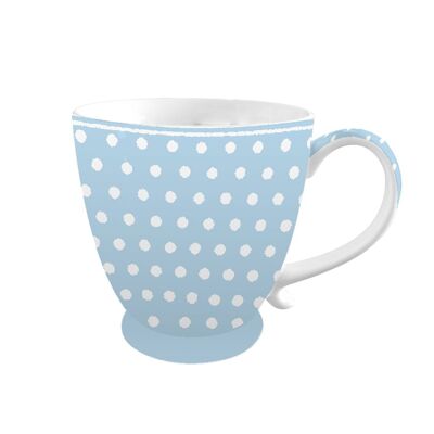 Tazza in porcellana Pois blu 430 ml Isabelle Rose
