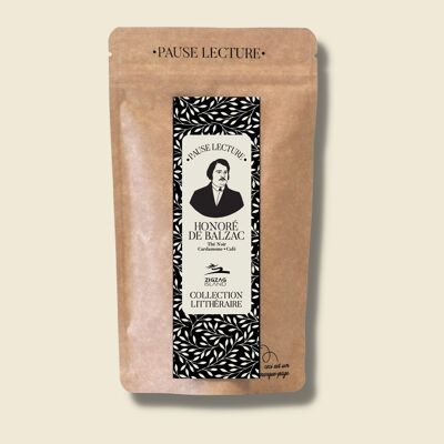 READING BREAK HONORÉ DE BALZAC BLACK TEA CARDAMOM COFFEE FLAVOR