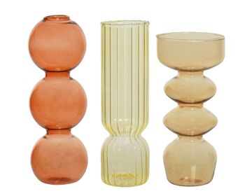 Vase TRIO en verre 1