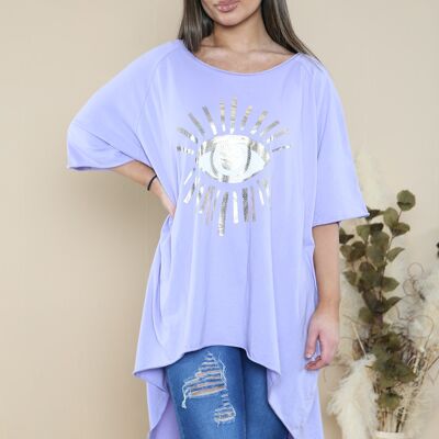 Dip hem eye t-shirt