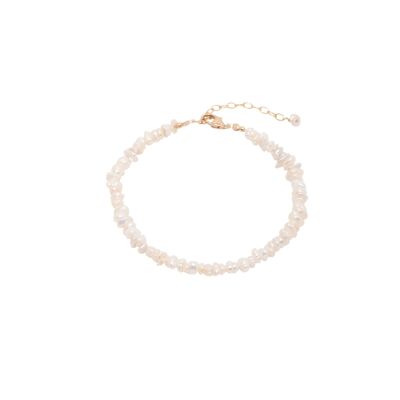 Leona 14k Gold Keshi Pearl Bracelet