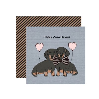Anniversary Dachshunds Sausage Dogs
