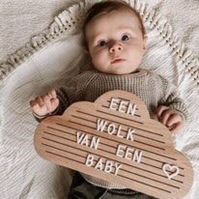 Rosini Cloud Letter Board incl. 346 simboli
