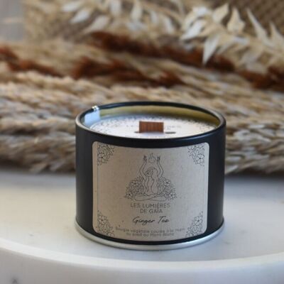 Ginger tea scented candle