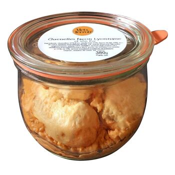 Quenelles façon Lyonnaise - 380 g : Agrémentées d'une Savoureuse Sauce Tomatée et Accompagnées de Riz. 2