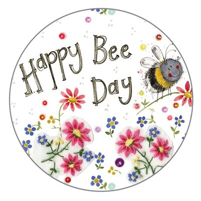 Birthday Bee Gift Tags (Pack of 4)