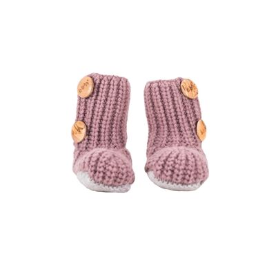 Pink Folsky Booties