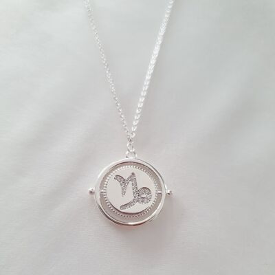 Capricorn astro necklace