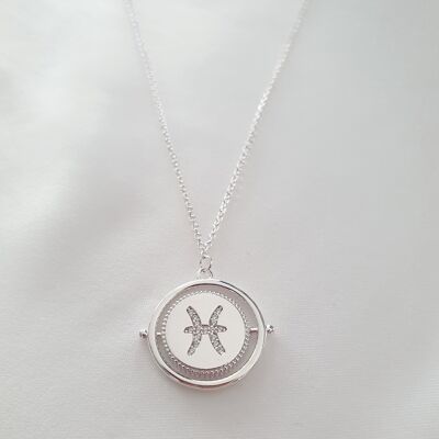 Pisces astro necklace