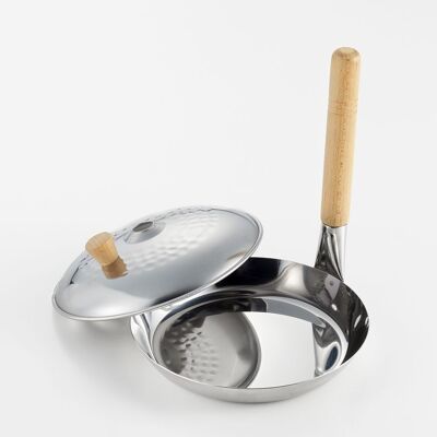 Casserole Oyako-Don 450ml (Sauce Pan for Oyako-Don), ustensile de cuisine en acier inoxydable / YOSHIKAWA