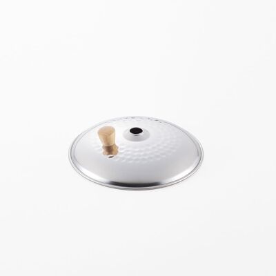 Couvercle pour Oyako-Don de 450ml (Lid of Oyako-Don), ustensile de cuisine en acier inoxydable / YOSHIKAWA