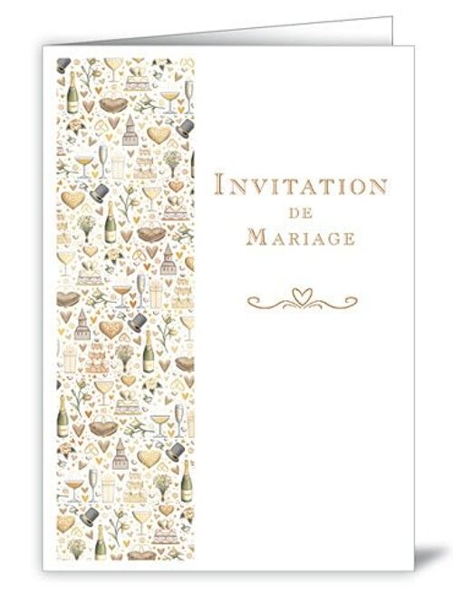 Invitation de Mariage (SKU: 3987FR)