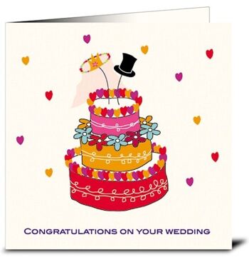 Félicitations pour votre mariage (SKU: 7539)
