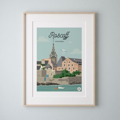 Póster ROSCOFF-Finisterre