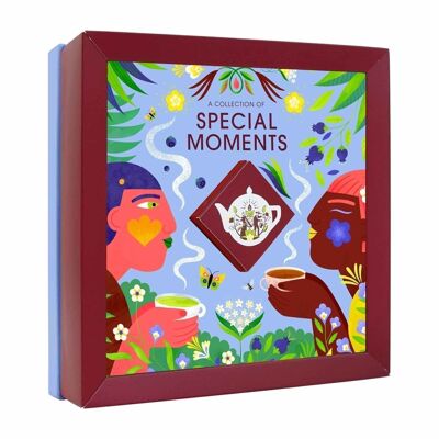 Tea collection "Special Moments", tea set gift for special occasions, organic, 32 tea bags