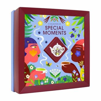Collection de thé "Special Moments", service à thé cadeau pour les grandes occasions, bio, 32 sachets de thé 1