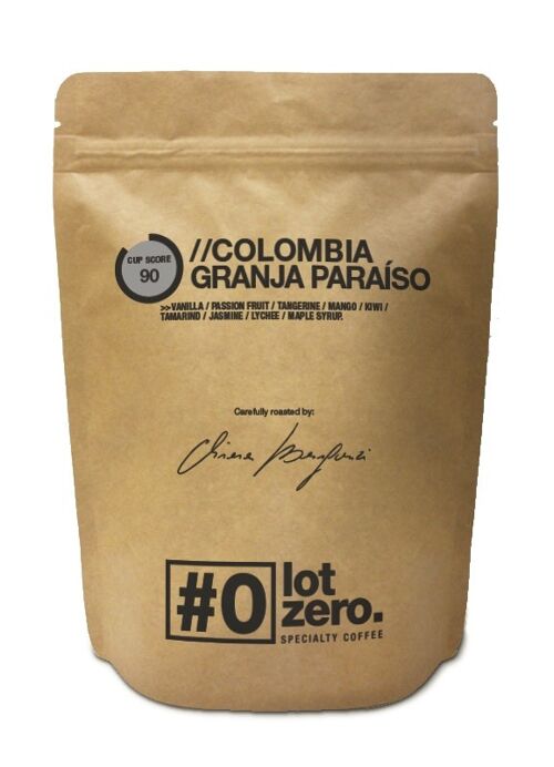 Specialty Coffee in grani Colombia Granja Paraiso 250g