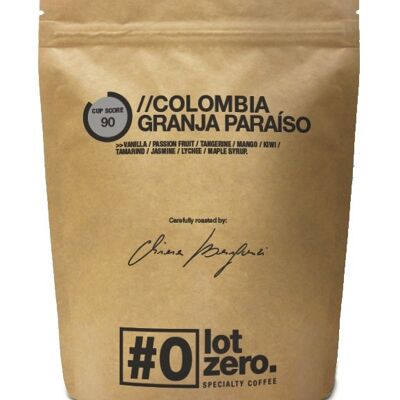 Café de Especialidad en grani Colombia Granja Paraiso 250g