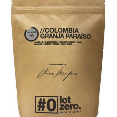 Café de spécialité en grani Colombia Granja Paraiso 250g